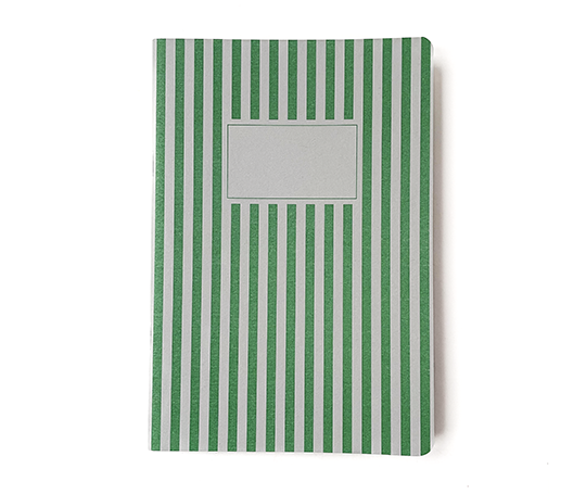 Carnet souple à rayures