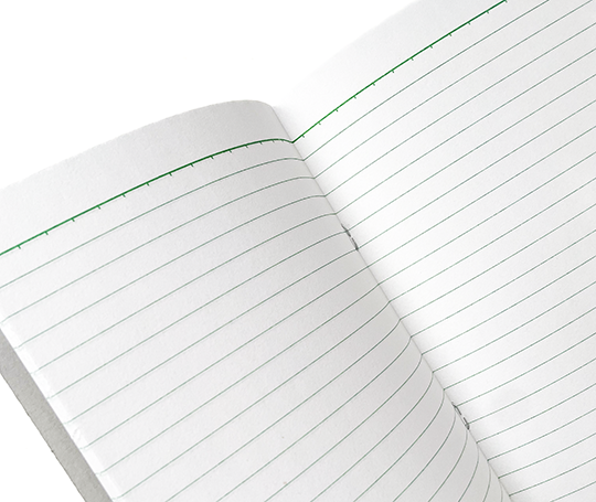 Carnet souple à rayures