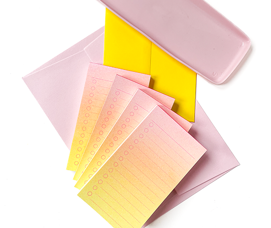 Mini bloc To Do imprimé en risographie