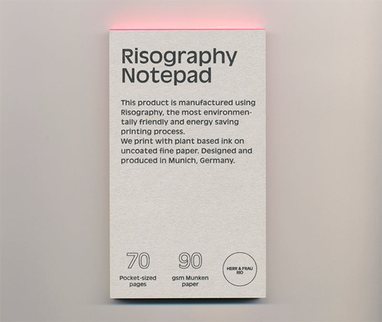 Mini bloc To Do imprimé en risographie