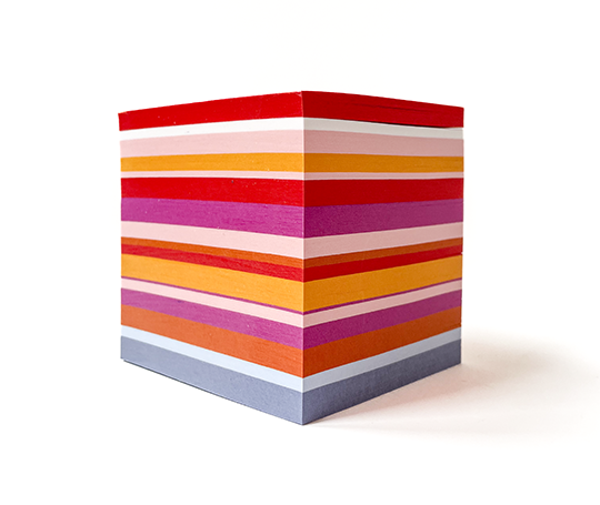 Cube bloc-notes - Happiness