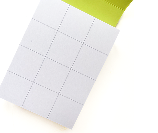 Gros bloc-notes Off-The-Grid - Lime