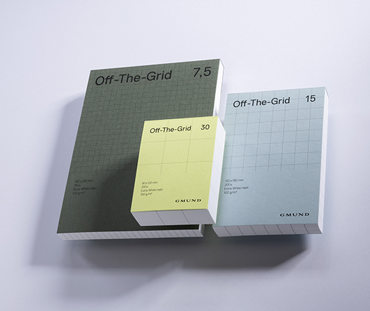 Gros bloc-notes Off-The-Grid - Lime