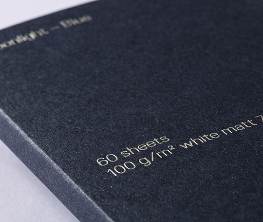 Bloc-notes - Moonlight Blue