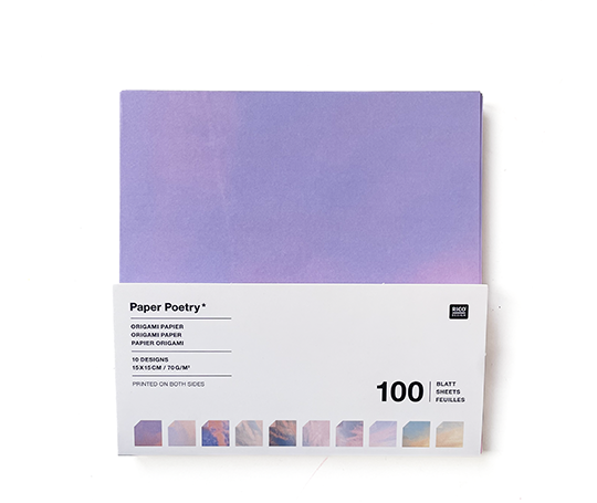 Papier origami 15x15 cm - The sky is the limit