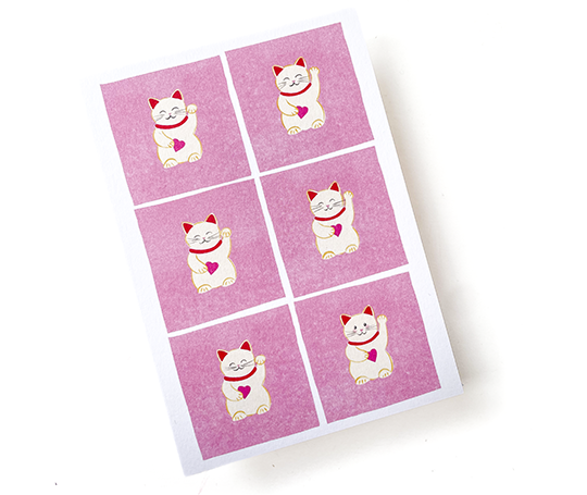 Carte - Lucky Love Cat