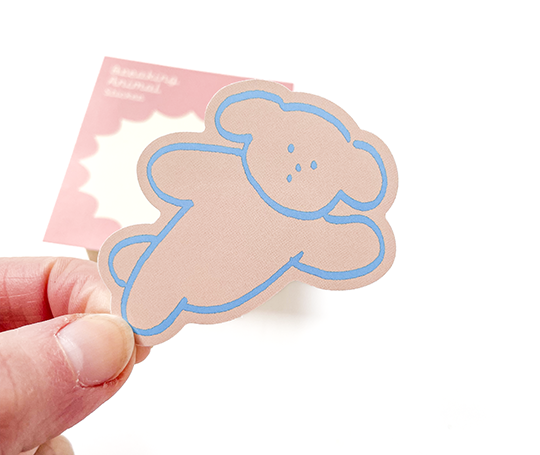 Autocollant Breaking Animal