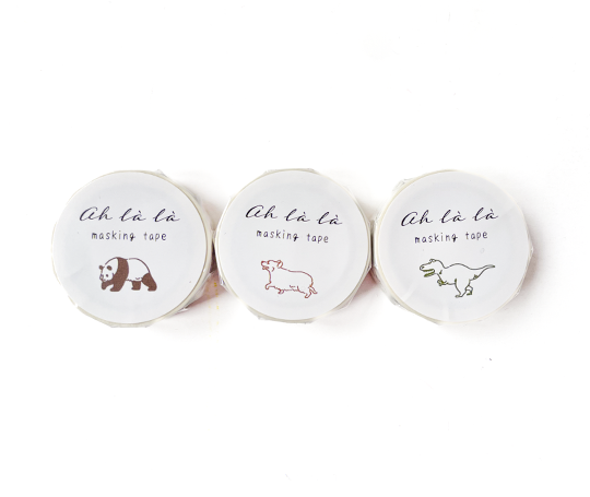 Masking tape Ah là là - Chiens