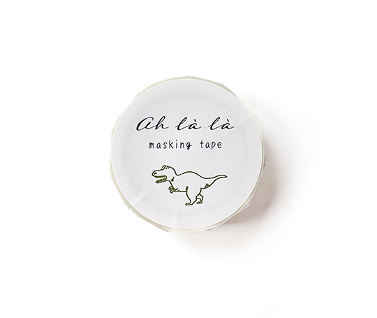 Masking tape Ah là là - Dinosaures