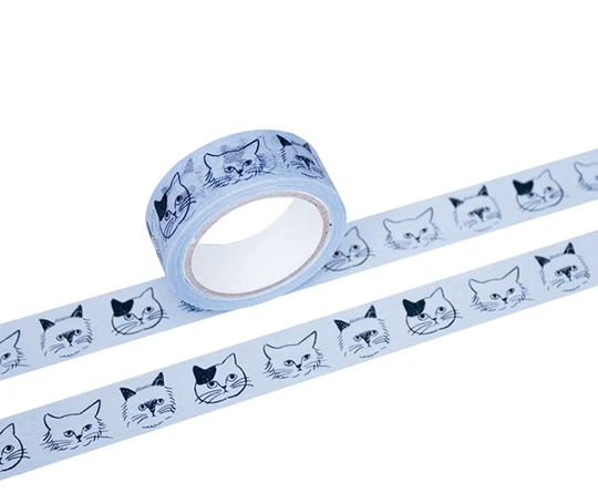 Masking tape Miyuki Matsuo - Chats repos