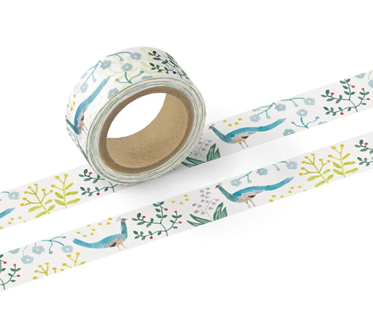 Washi tape - Paons - Kayo Ayoama