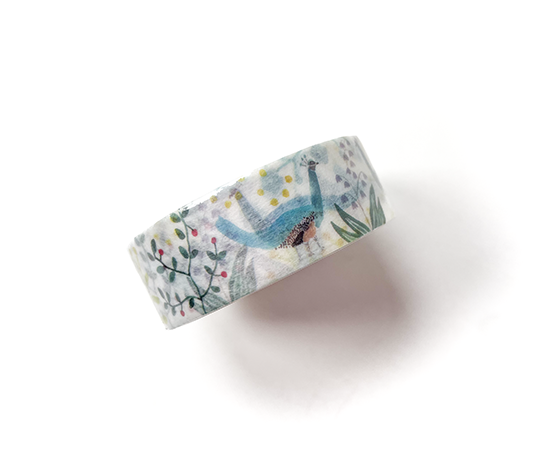 Washi tape - Paons - Kayo Ayoama