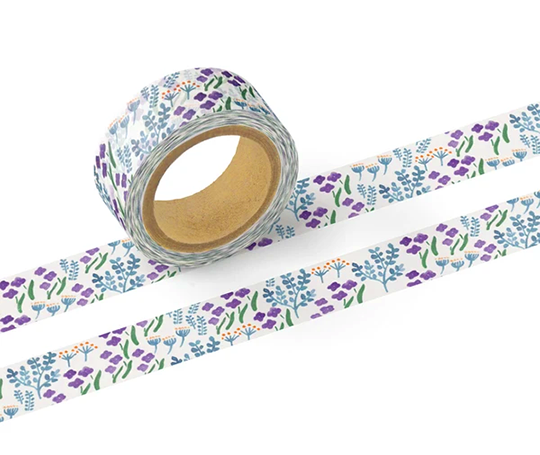 Washi tape - Violettes - Kayo Ayoama