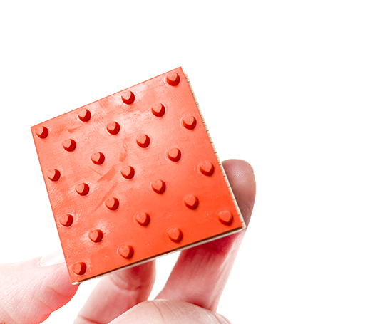 Cachet - Carré de coeurs