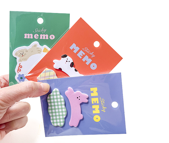 Notes adhésives Sticky Memo - Lapin/nuage