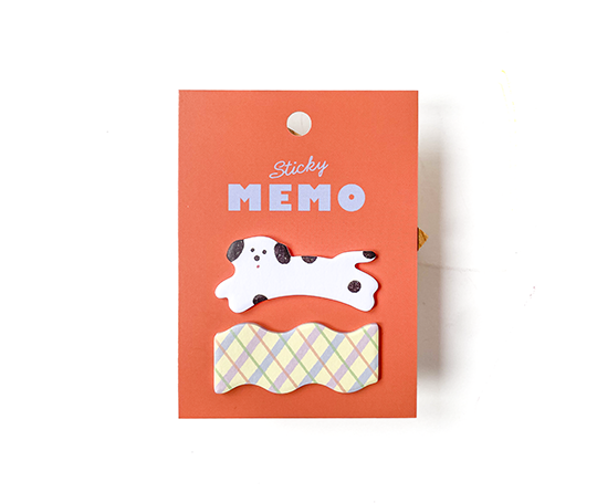 Notes adhésives Sticky Memo - Chien/tapis