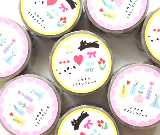 Tape transparent Kimalle - motifs & animaux