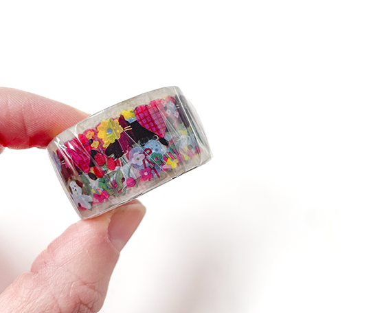 Tape transparent Kimalle - motifs & animaux