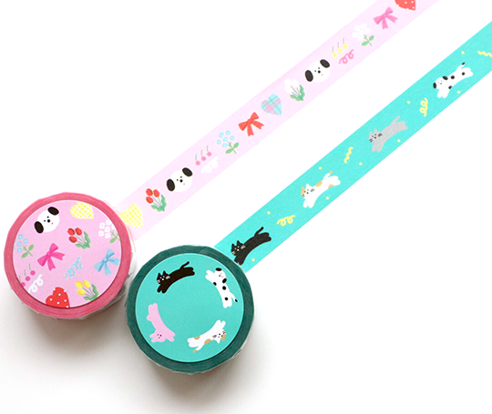 Washi tape Kimalle - animaux
