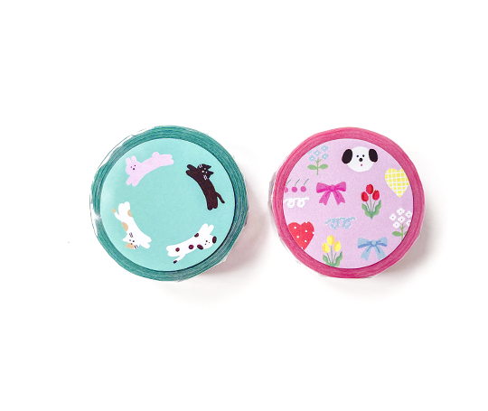 Washi tape Kimalle - animaux