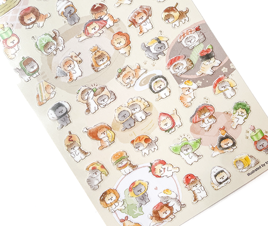 Planche d'autocollants MW Seals - Okaburineko