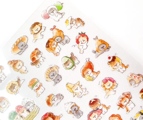 Planche d'autocollants MW Seals - Okaburineko