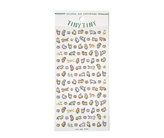 Planche d'autocollants Tiny Tiny - Tigres