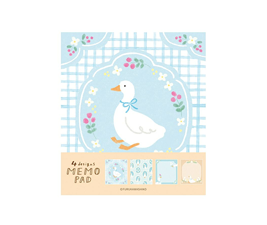 Bloc mémo illustré - Oie