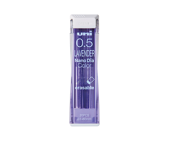 Uni-ball - Mines lavande effaçables 0.5 mm