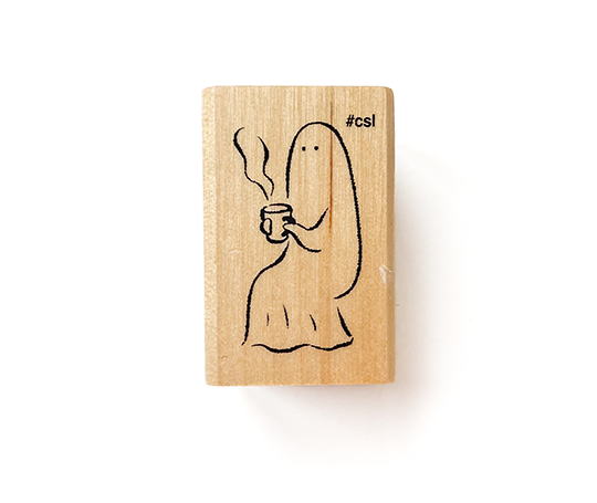 Cachet - Fantôme et sa tasse