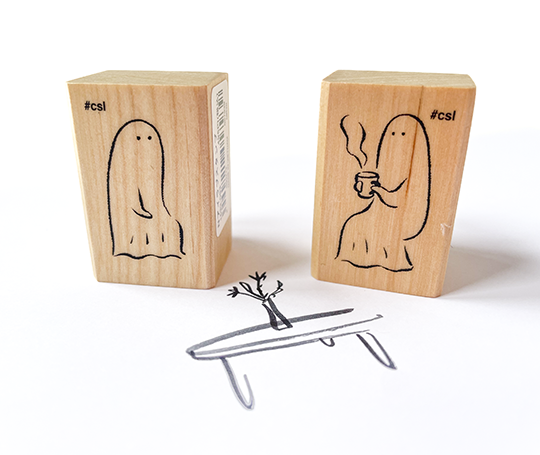 Cachet - Fantôme et sa tasse