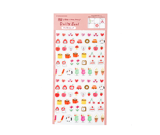 Planche d'autocollants Daily Seal - Rose