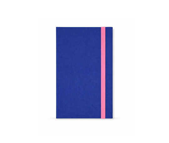 Notem - carnet BEA A6 avec élastique - Bright blue