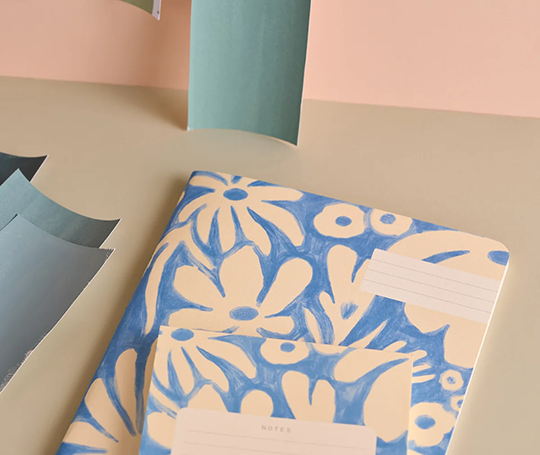 Season Paper - carnet illustré - Parfum Ciel