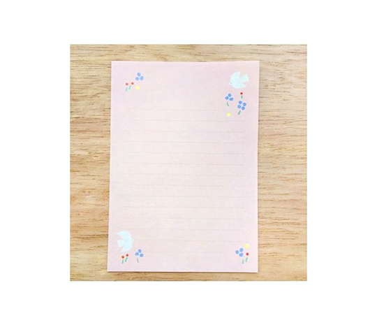 Set de papier à lettres - Colombes