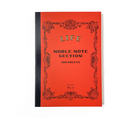 Life - Noble carnet B5 quadrillé