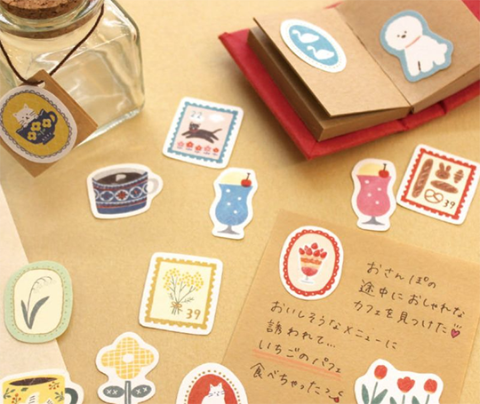 Autocollants "flake" - Plantes, arrosoir