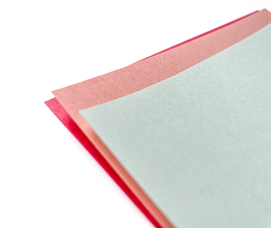 Set de papier à lettres multicolore