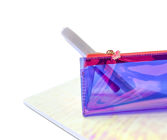 Trousse holographique - Lilas