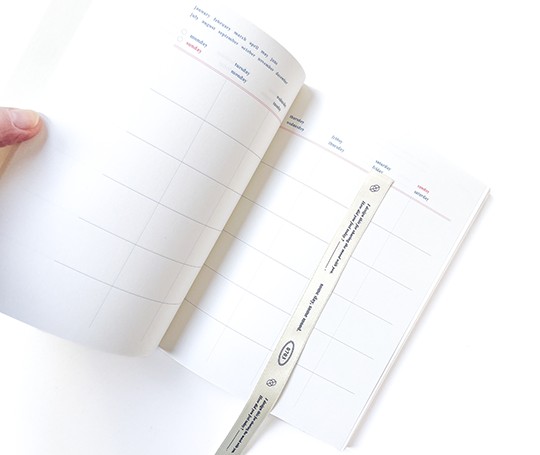 Planificateur semainier dégradé - Forest