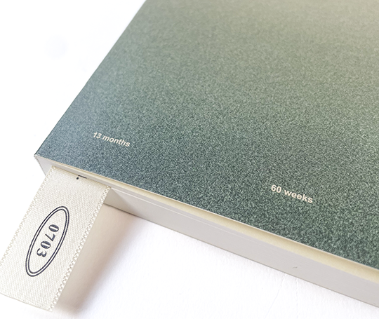 Planificateur semainier dégradé - Forest