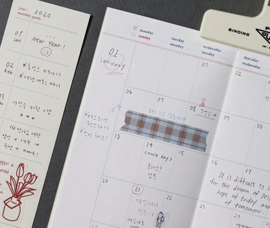 Planificateur - Month