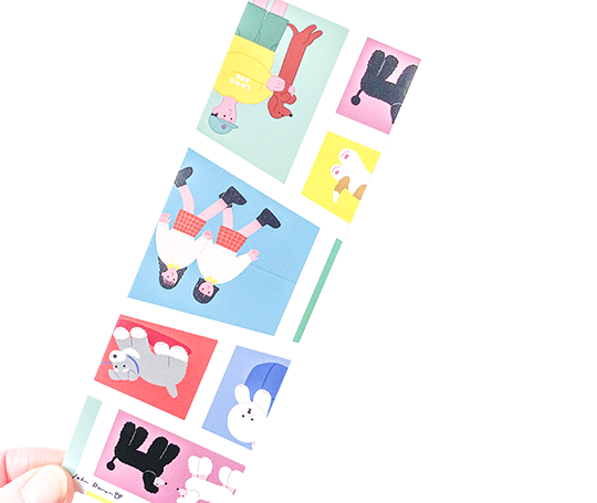 Kitta - Pochette de petits timbres - Doggy