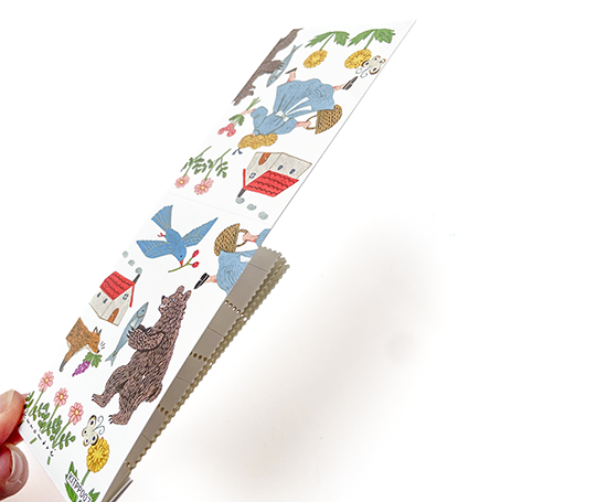 Kitta - Pochette de petits timbres - Forest Morning