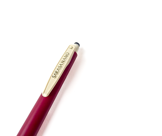Stylo gel Sarasanano 0.3 mm - Cassis