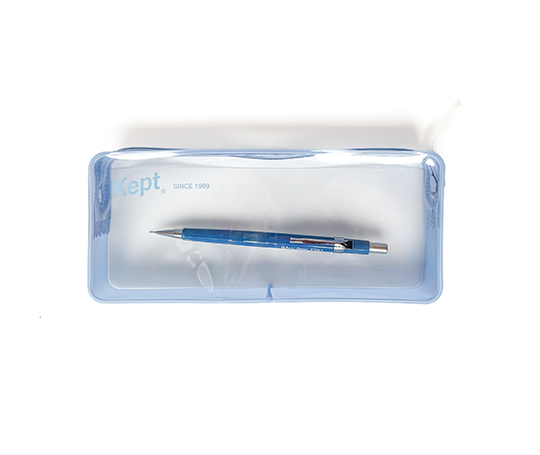 Trousse transparente Kept - Bleu