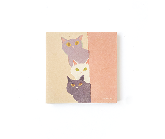 Bloc-notes Cats illustré par Mula