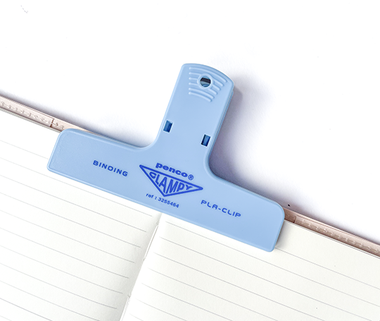 Penco - pince en plastique Clampy Pla-clip - bleu clair