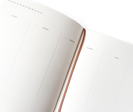 Planner Klasyk non daté - Midnight