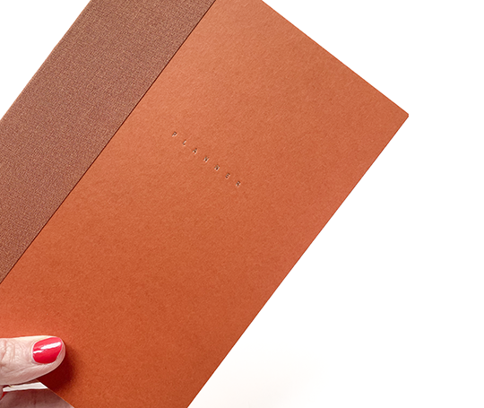 Planner Klasyk non daté - Pumpkin